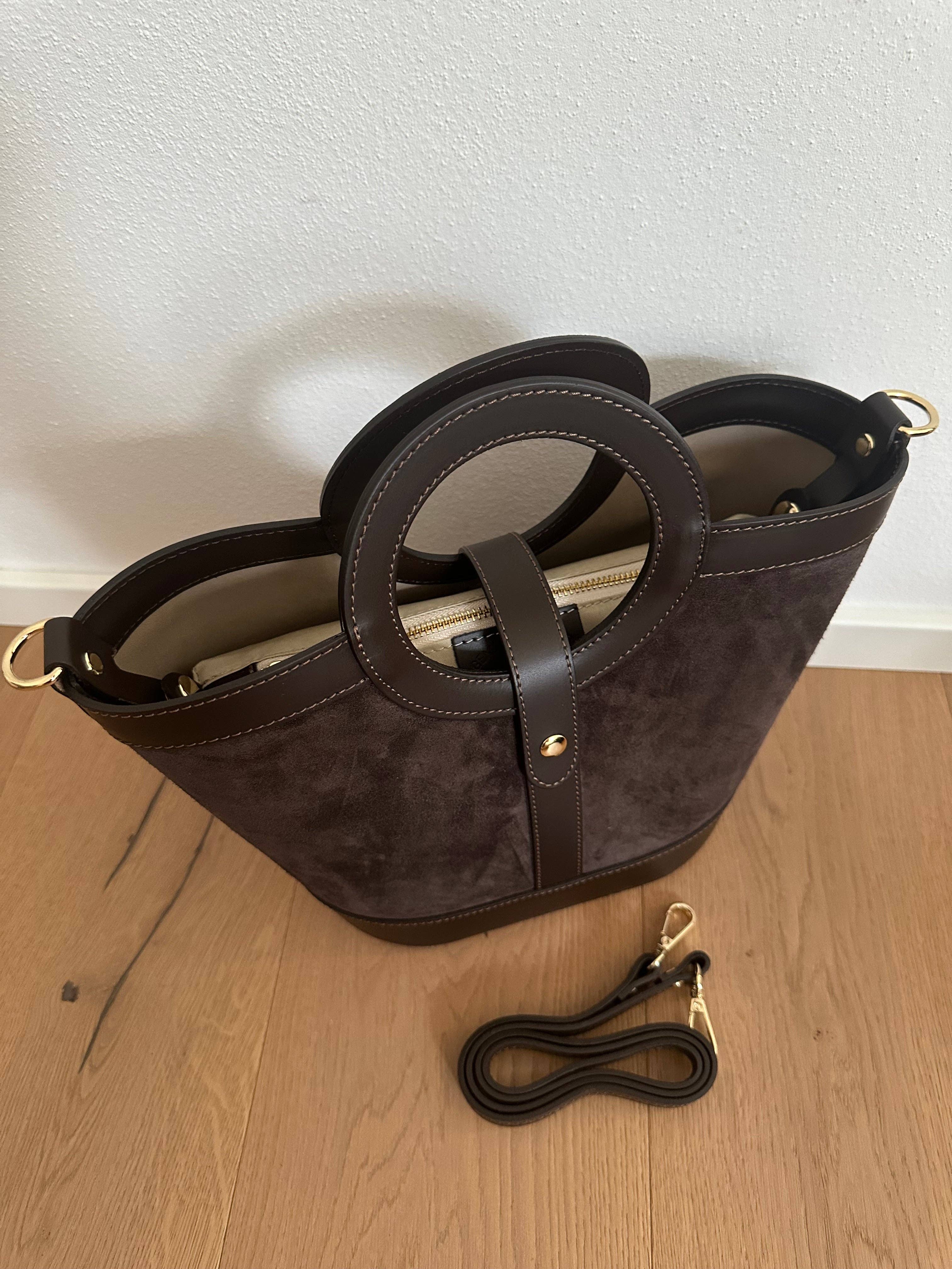 CERCLE - daim: Taupe