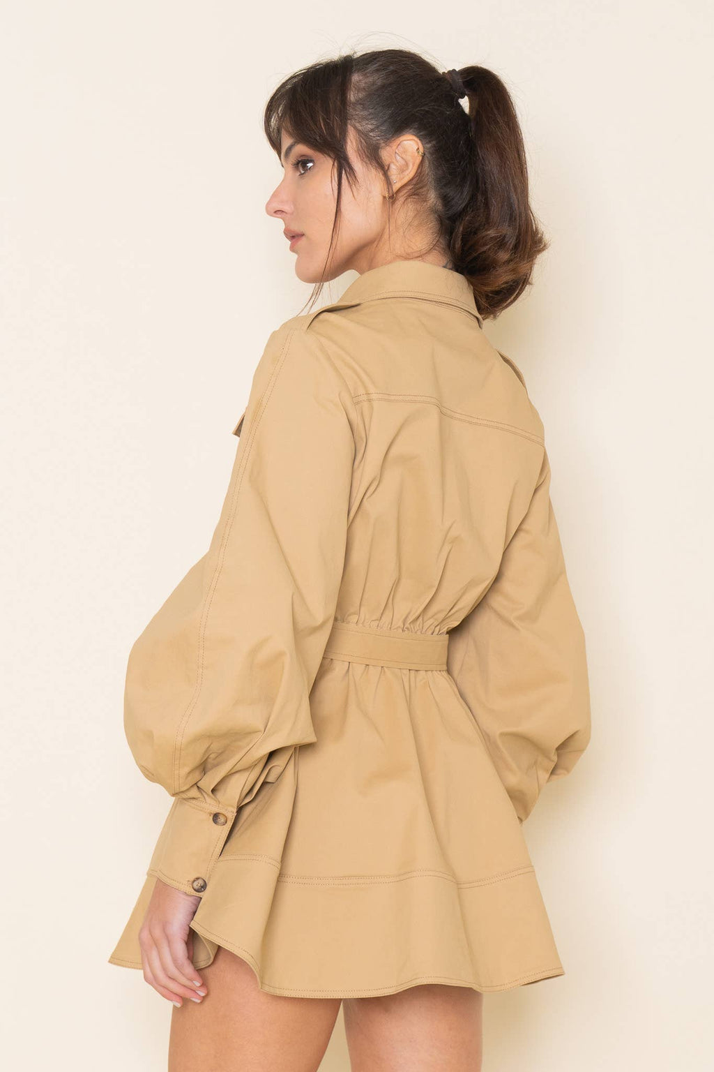 ROBE TRENCH CAMEL