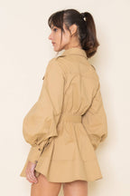 ROBE TRENCH CAMEL