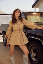 ROBE TRENCH CAMEL
