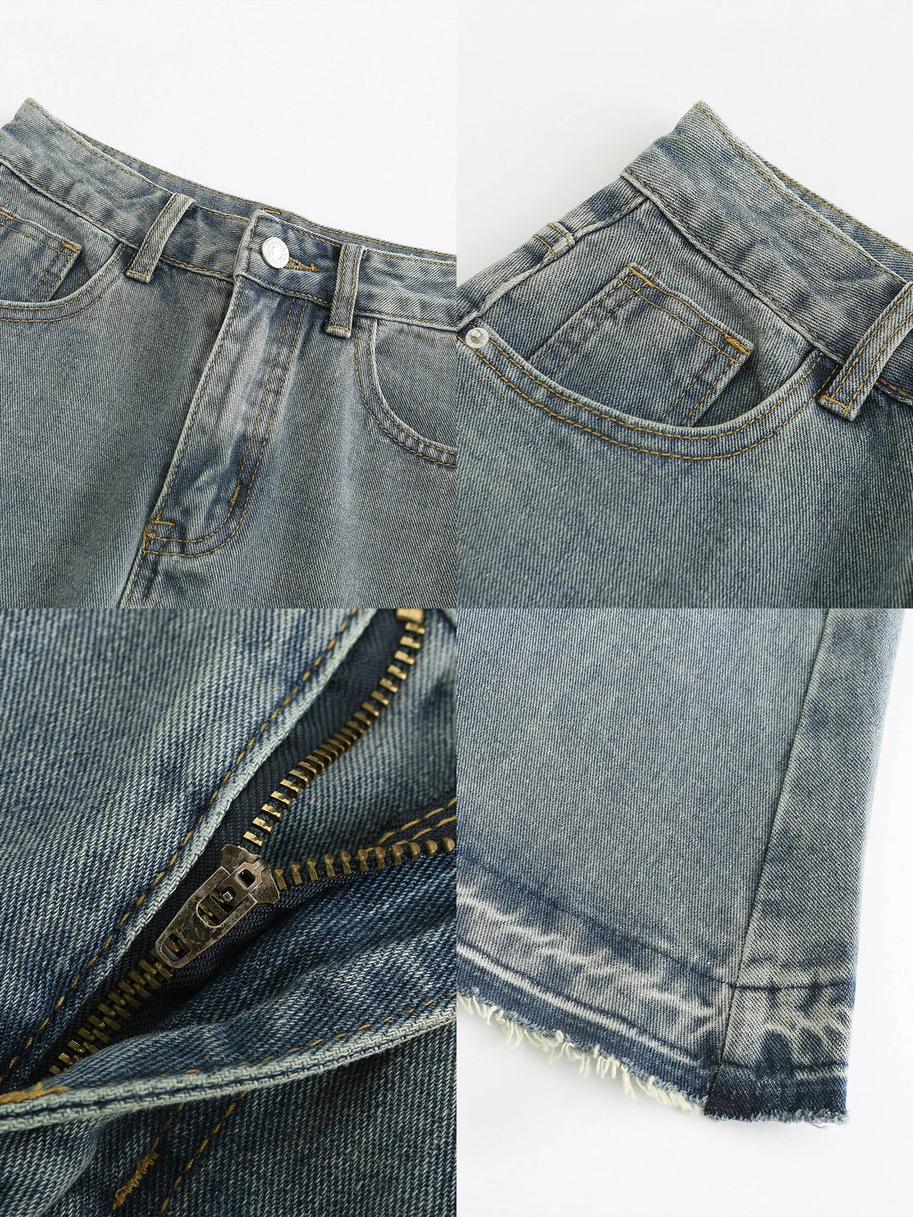 JUPE MAXI EN DENIM