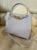 SAC LEA- véritable cuir: Beige