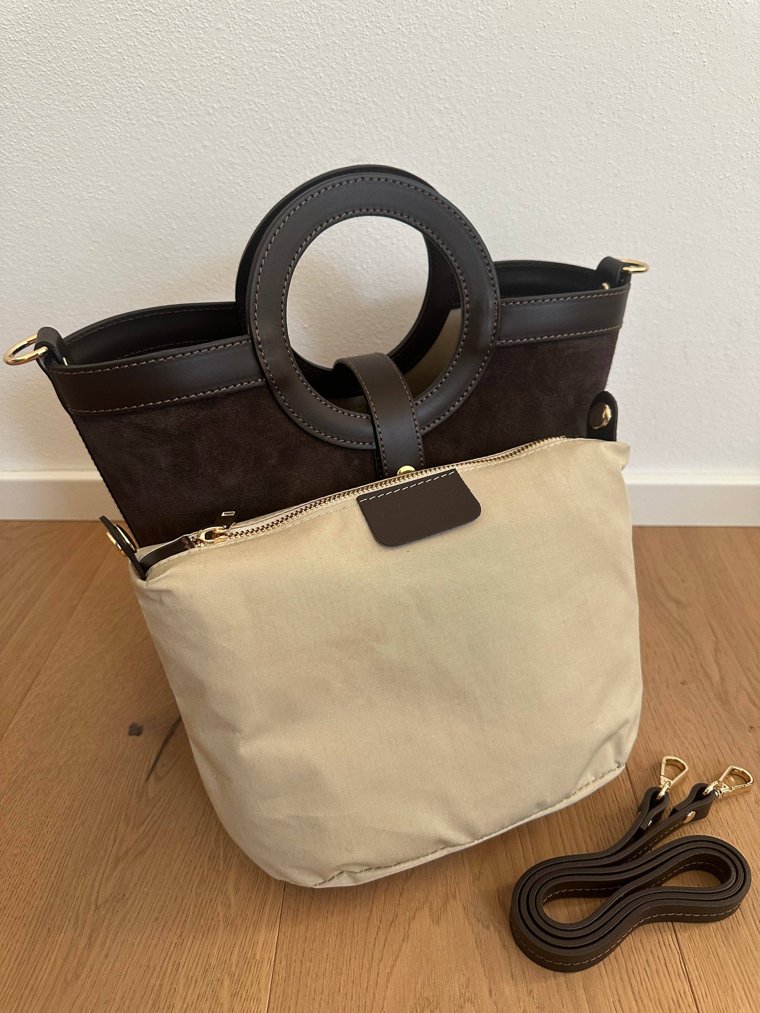 CERCLE - daim: Taupe