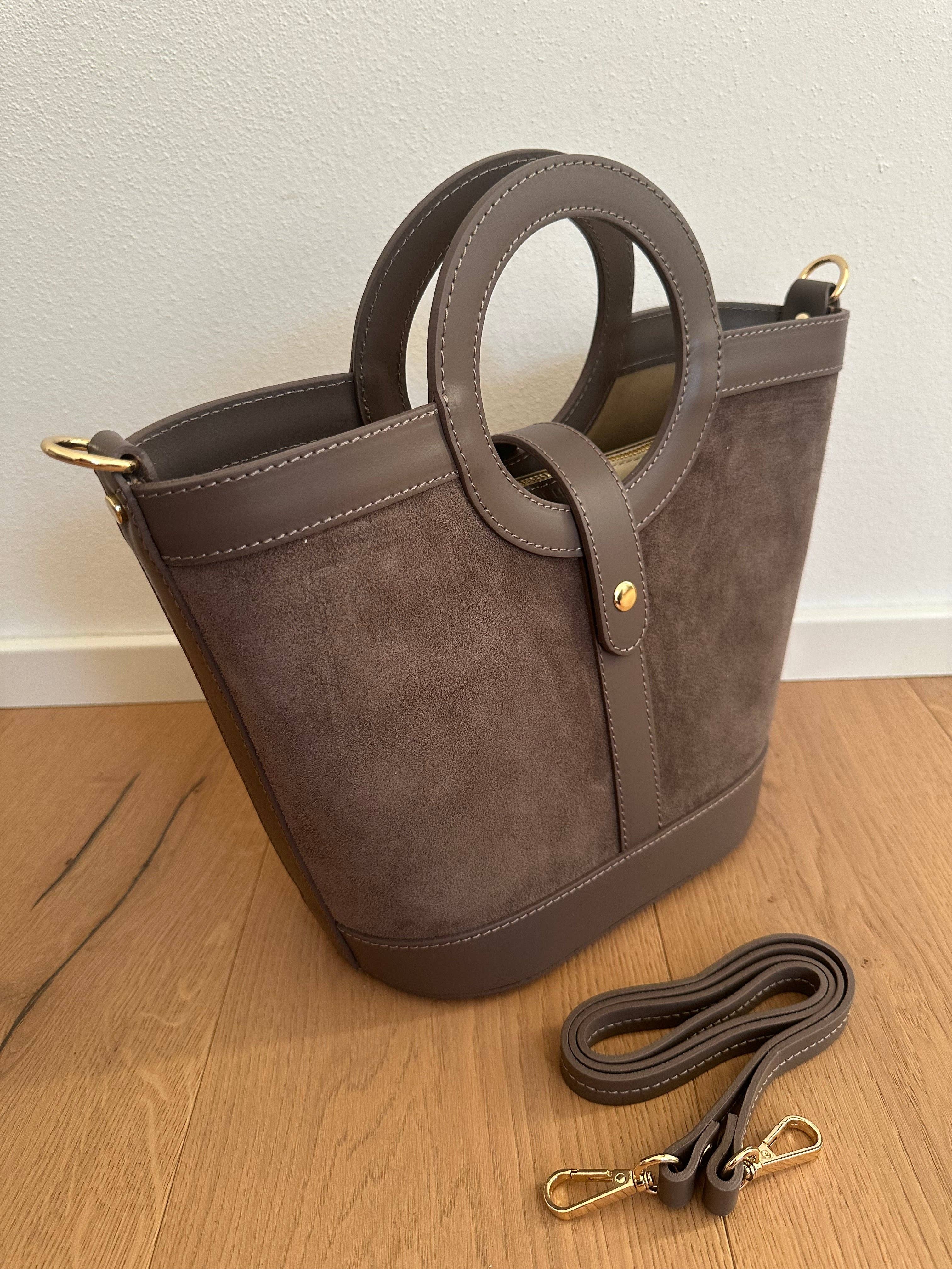 CERCLE - daim: Taupe