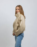 BLOUSON MOTARD EN SIMILICUIR