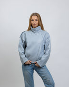 BLOUSON MOTARD EN SIMILICUIR