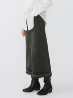 JUPE MAXI EN DENIM
