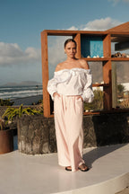 Blouse Ardisia: Blanc / TU