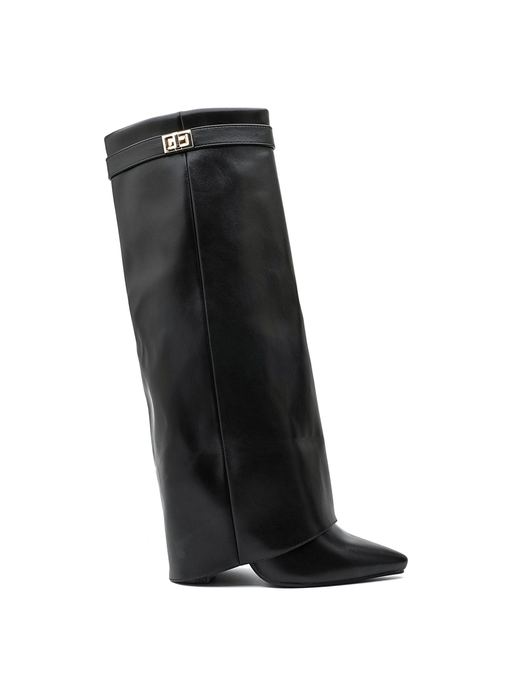 Bottes hautes tube noir