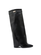 Bottes hautes tube noir