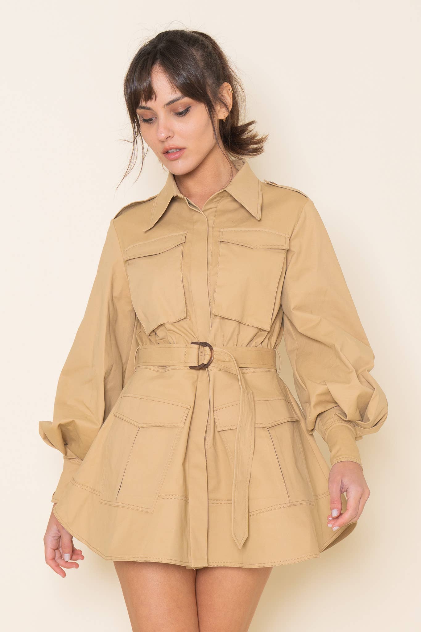 ROBE TRENCH CAMEL