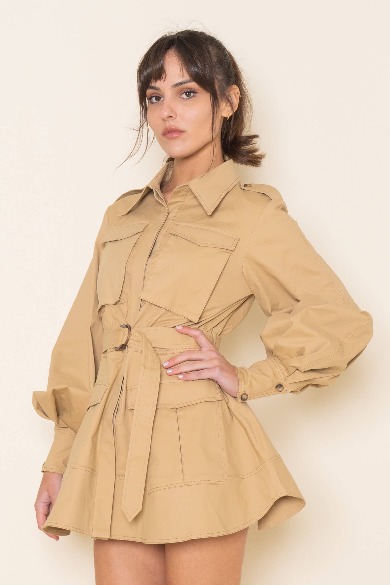 ROBE TRENCH CAMEL
