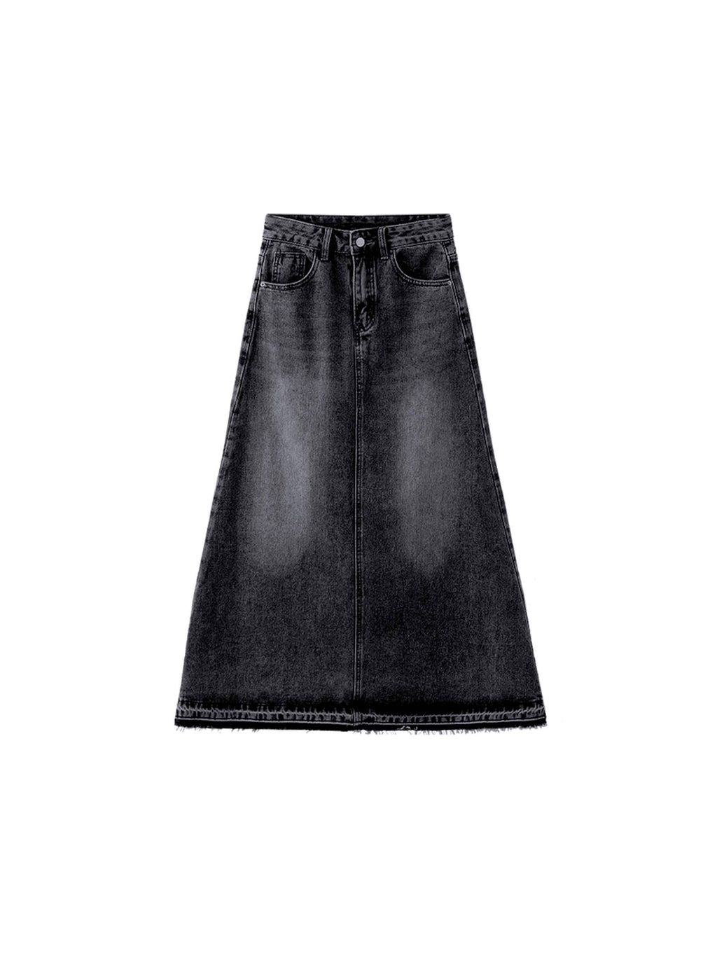 JUPE MAXI EN DENIM