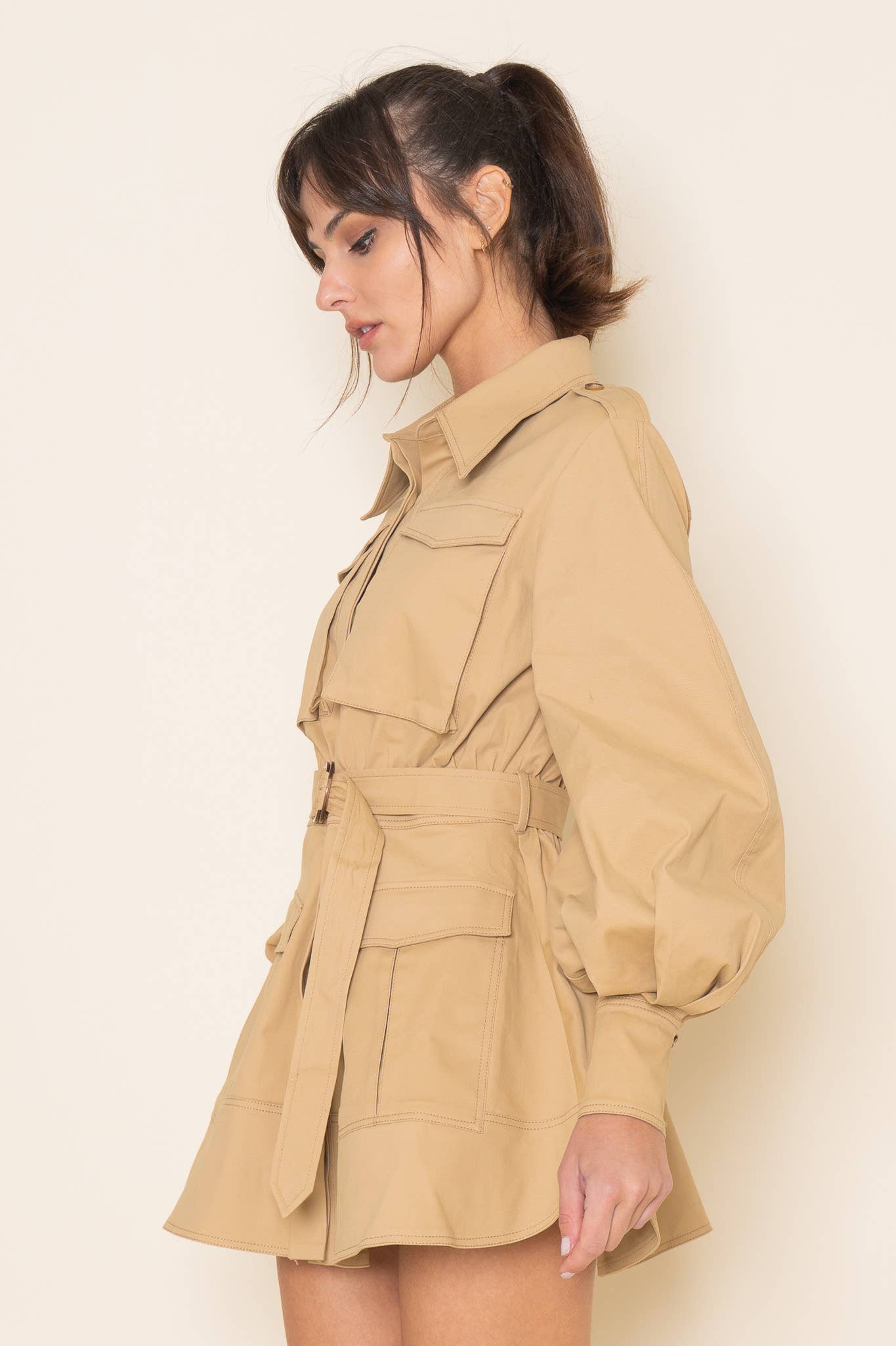 ROBE TRENCH CAMEL