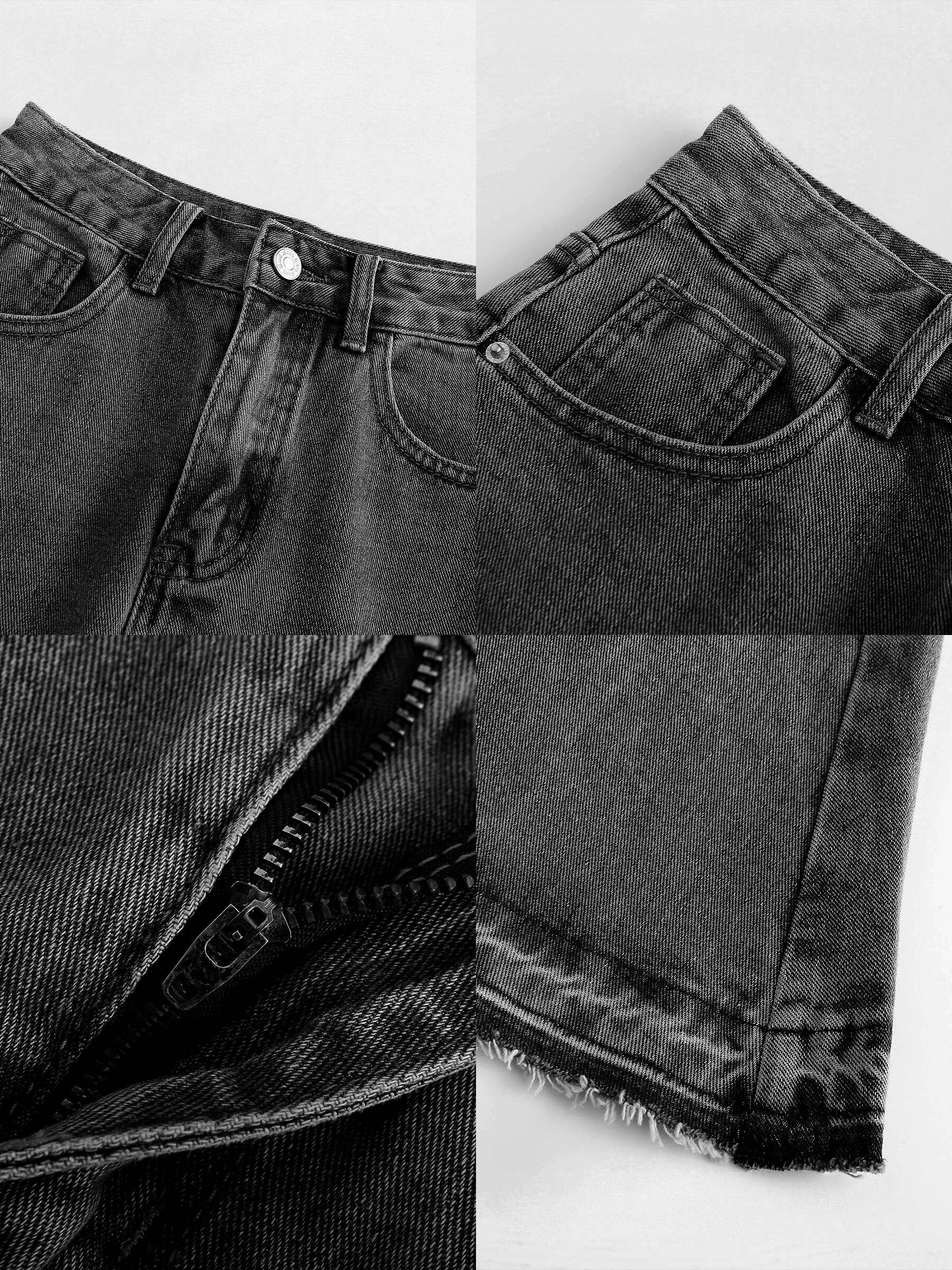 JUPE MAXI EN DENIM
