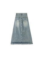 JUPE MAXI EN DENIM