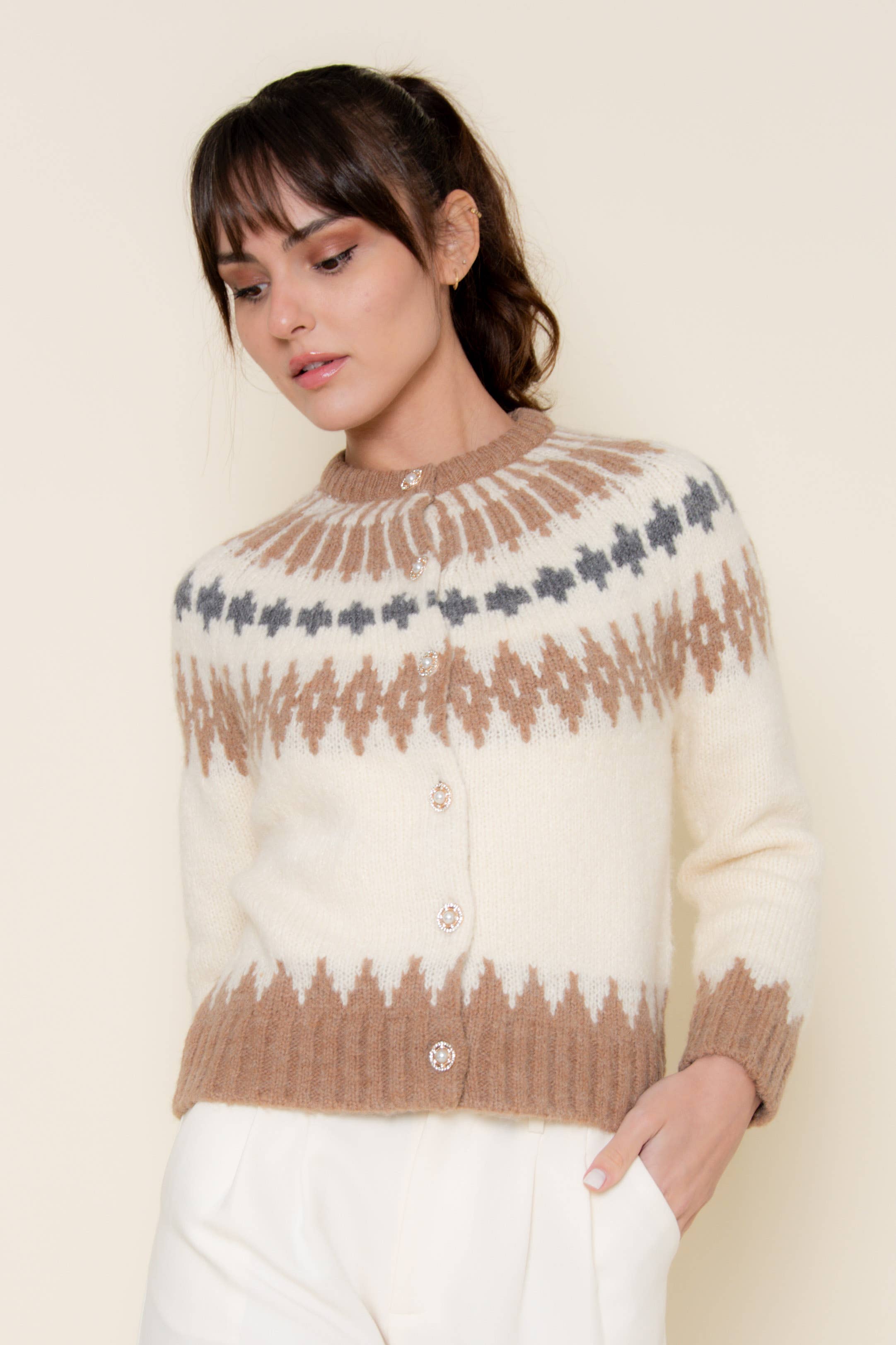 CARDIGAN ALPINE CHIC
