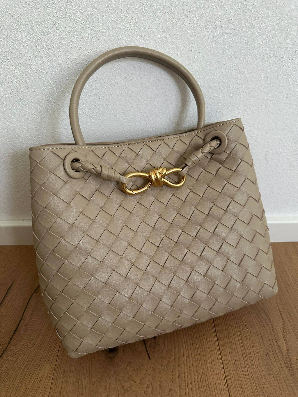 véritable cuir: Light Taupe