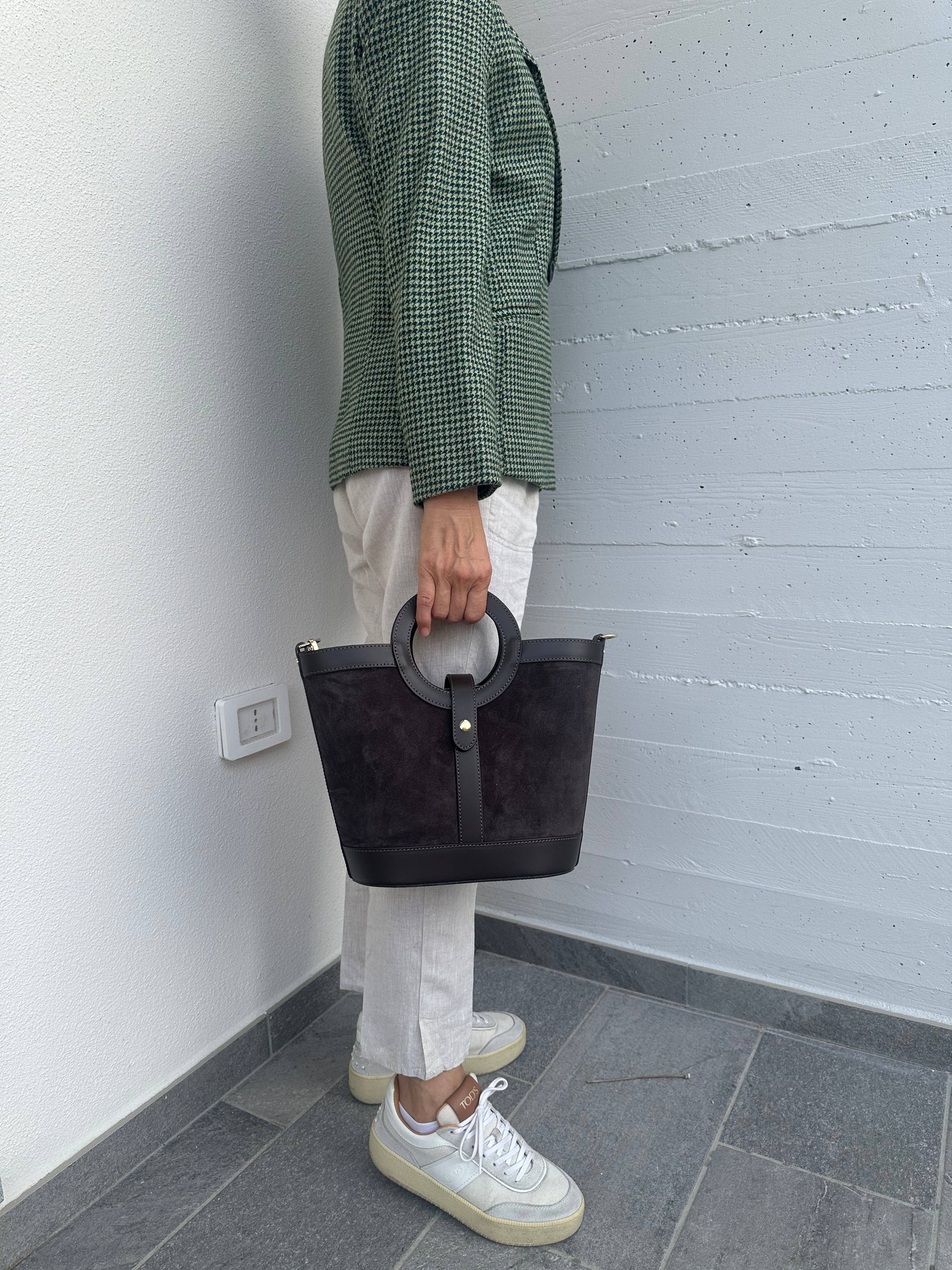 CERCLE - daim: Taupe