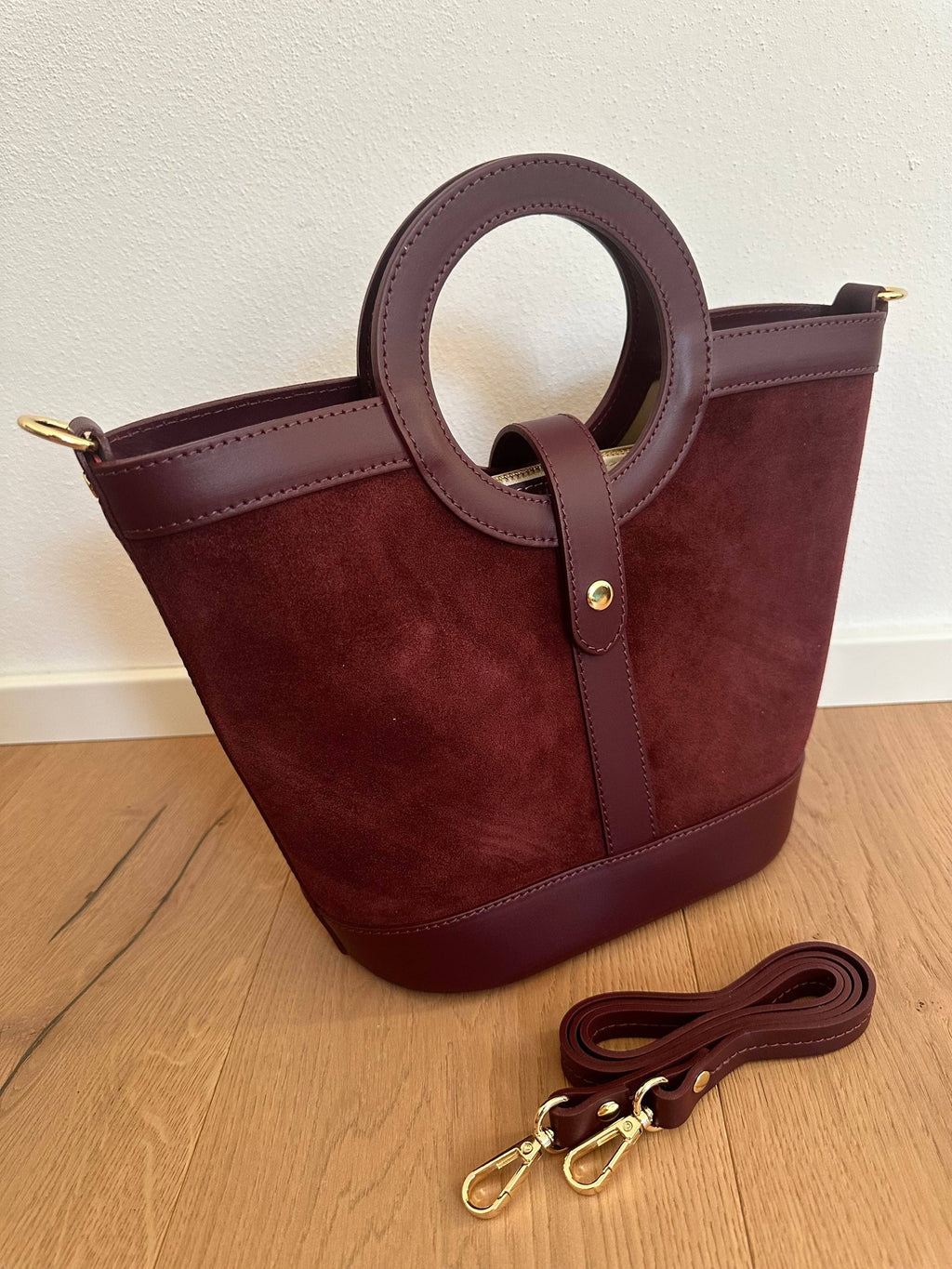 CERCLE - daim: Taupe
