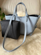 CAPRI- Cuir véritable: Taupe